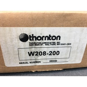 เซ็นเซอร์วัดค่าการนำไฟฟ้า Thornton W208-200, RESISTIVITY - อุปกรณ์และอะไหล่เซมิคอนดักเตอร์ระดับโลกที่เชื่อถือได้ - Product Image 1