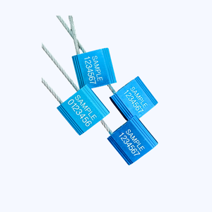 Sello de Seguridad Desechable para Cables ZL-013, Cierre de Puerta para Contenedores de Camiones, con Tira de Sellado de Aleación de Aluminio, Material Metálico - Product Image 3