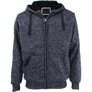 Sudadera con Capucha y Cremallera para Hombre, Color Sólido, Tejido de Algodón, Estilo Casual para Otoño, Corte Regular - Product Image 6