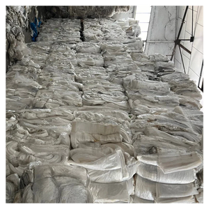 Déchets de film LLDPE pour emballage extensible, matériau propre pour usine de recyclage plastique, expédition mondiale - Product Image 1