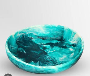 ชามเสิร์ฟอาหารและอาหารรูปทรงทำจากเรซินชามเสิร์ฟสลัดอาหารรูปร่างและขนาดที่กำหนดเองได้ทันสมัยไม่เหมือนใคร - Product Image 5