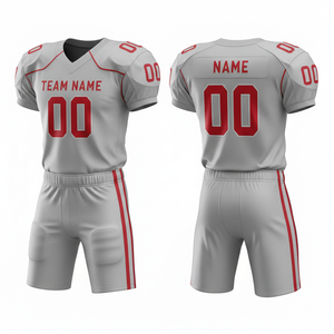 Ensemble personnalisable de maillot et short de football américain avec position du logo sur le devant - Product Image 1