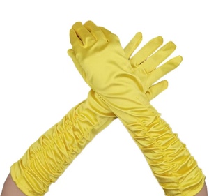 Gants longs froncés pour femmes, vente en gros d'usine, élégants pour opéra, mariage, soirée, performance scénique, cosplay, élastiques - Product Image 2