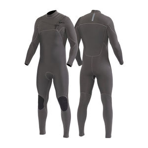 Combinaison de plongée et de surf pour homme en néoprène Yamamoto 4/3 mm avec fermeture éclair sur la poitrine, logo imprimé, logo personnalisé, vêtements de surf Limestone 3m - Product Image 1