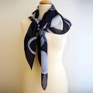 Silk Scarf Decorative Fashion Piece For Hair Accessories Neck Styling And Gift Choice Silk Scarf - Product Image 6