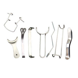 Écarteur chirurgical à poignée ergonomique pour chirurgie générale, en acier inoxydable, à angle latéral pour les lèvres, ouvre-bouche, GS-DF-0010, Classe I, Manuel - Product Image 1