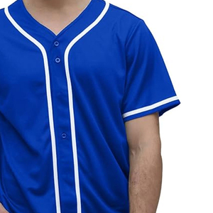 Tela de jersey de béisbol Power con diseño atlético, ideal para practicar deportes, entrenamientos en el gimnasio y uso diario, disponible para venta en línea. - Product Image 4