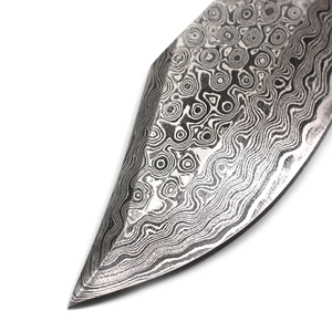 Cuchillo Bowie FOX IMPEX de Acero de Damasco con Mango de Madera, Diseño Compacto Personalizado, Duradero, para Supervivencia, Caza, Camping y Actividades al Aire Libre, de Alta Calidad - Product Image 6