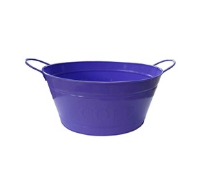 Bac à glace à motif floral pour boissons, idéal pour les événements intérieurs, extérieurs et les fêtes de jardin - Product Image 3