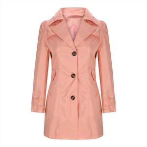 High Quality <b>Womens</b> Trench <b>Coat</b> <b>Double</b> <b>Breasted</b> Belted Long Overcoat Elegant Winter Outerwear Custom - Product Image 1
