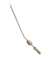Cannule de sinus, tube d'aspiration 3 mm courbé en acier inoxydable allemand, instrument chirurgical manuel pour ORL, implant dentaire, usage clinique, 1 an