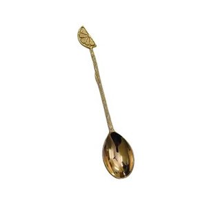 Cucharas de Latón Hechas a Mano con Diseño de Estrella en la Extremidad, Bañadas en Oro, para Té y Cena, Aptas para Uso en Hogares, Restaurantes y Bodas, Lavables en Lavavajillas - Product Image 4