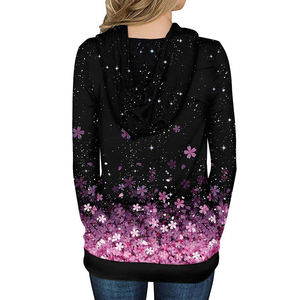 Sudadera con Capucha de Gran Tamaño para Mujer, Sudadera de Alta Calidad, Sudadera de Algodón, Sudadera con Capucha Sublimada - Product Image 3