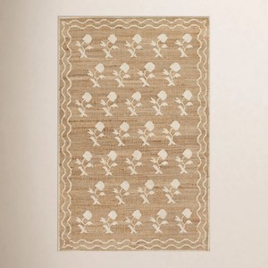 Alfombra de Yute Natural Tejida a Mano con Diseño Geométrico Oriental, Ecológica, de Pelo Corto, para Sala de Estar y Decoración del Hogar - Product Image 4