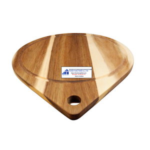 Planche à découper en bois d'acacia avec poignée, motif naturel, écologique, non toxique, en provenance du Vietnam - Product Image 2