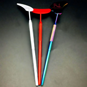 Cloud Shape Multi plasma Color <b>Mirror</b> And 2 <b>Moon</b> Shape White And Red Powder Coated Color Eyelash Extension <b>Mirror</b> - Product Image 5