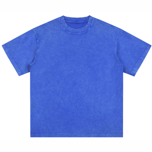 Vente en gros de t-shirts de luxe pour hommes en coton et bambou, col haut, style hip-hop, de haute qualité et personnalisés - Product Image 1