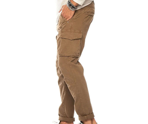 SOLID FIGHTER High Quality Customizable Heavy Duty Men's Canvas Cargo <b>Trousers</b> Windproof Breathable Eco-Friendly Anti-Pilling - Product Image 2