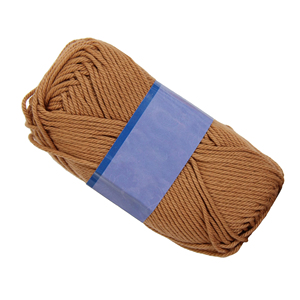 เส้นด้ายฝ้ายแท้ 100% สำหรับถักและทอ เส้นใยธรรมชาติ นุ่ม ทนทาน - Product Image 5