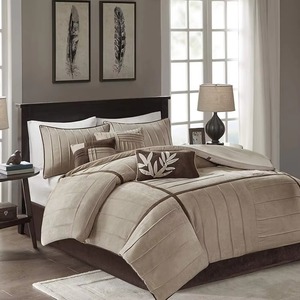 Parure de lit 3 pièces moderne en coton de haute qualité, très résistante à l'eau, 600 fils/cm², tailles Full/Queen – Meilleures ventes - Product Image 4