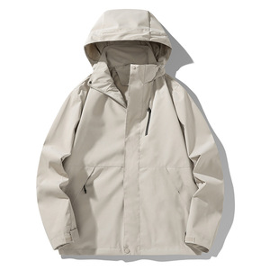 Wholesale AEROSTRIDE INDUSTRIES Men's Hooded <b>Winter</b> Windbreaker <b>Jacket</b> Canvas Full Sleeve Windproof <b>Waterproof</b> Front - Product Image 4