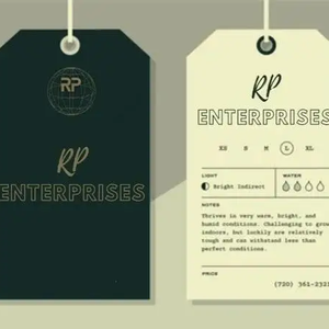 Étiquettes suspendues en papier personnalisées en gros pour les marques de jeans et de denim - Product Image 1