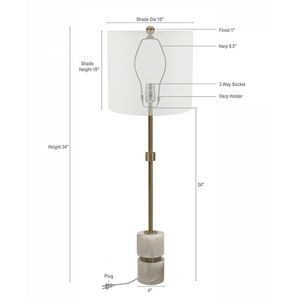 D10x34 โคมไฟบุฟเฟ่ต์ตกแต่งด้วยอิโพริอลาบาสเตอร์และโลหะ - Product Image 5