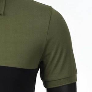 Chemises pour hommes en tricot imprimé, de haute qualité, décontractées, respirantes, unies, pour l'extérieur, avec service OEM, en tissu polyester durable - Product Image 5