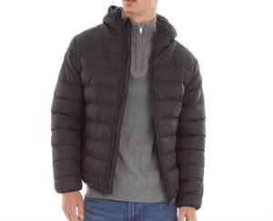 Veste matelassée oversize de qualité supérieure avec fermeture éclair, imperméable, de haute qualité, en duvet, pour hommes - Product Image 1