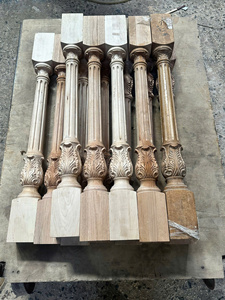 Heavy Duty <b>Solid</b> <b>Wood</b> <b>Table</b> Legs Custom Rubber <b>Wood</b> Legs for <b>Dining</b> Desk and Console Furniture <b>Solid</b> <b>Wood</b> <b>Table</b> Legs - Product Image 3