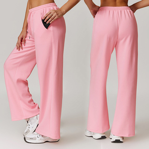 Professional <b>Women</b> Custom Logo Bell Bottom Flare Pants High Quality Stretch <b>Trousers</b> for Fashionable Casual Wear, Streetwear - Product Image 5