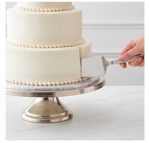 Spatule de service à gâteau en acier inoxydable, outil de service pour tarte et dessert en métal argenté, 1 pièce pour la maison et les fêtes - Product Image 6