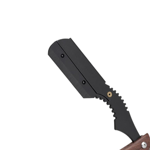 Shaving Straight <b>razor</b> Wooden Handle Barber Straight <b>razor</b> Stainless Steel Single Edge Blade Folding Shaving <b>Razor</b> for <b>Men</b> - Product Image 3