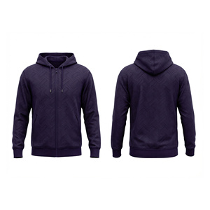 Sweat à capuche zippé pour homme et femme, tissu de qualité supérieure, collection hiver, fournisseur OEM pour vêtements de sport à capuche pour homme, femme et jeune. - Product Image 5