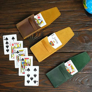 Elegante Estuche para Cartas de Piel, Estuche para Cartas de Piel de Alta Calidad con Logotipo Personalizado - Product Image 1