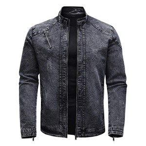 <b>mens</b> <b>black</b> denim jacket wholesale | <b>black</b> denim | <b>mens</b> denim jacket custom production | US Factory Supply - Product Image 5