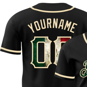 Maillot de baseball noir pour homme, boutonné, uniforme d'équipe, respirant, léger, vêtements de sport pour tournoi, tenue de jour de match - Product Image 3