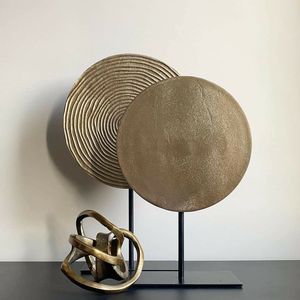 Objets décoratifs en métal, sculptures avec une finition artisanale raffinée pour des accents intérieurs élégants - Product Image 3