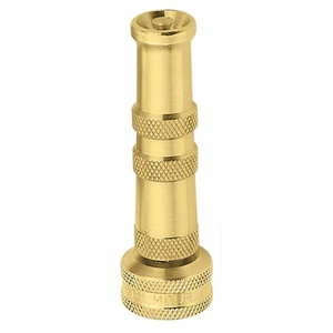 Boquilla de pulverización a chorro de latón de alta presión con acabado dorado pulido, de grado industrial, duradera y resistente a la corrosión. - Product Image 4