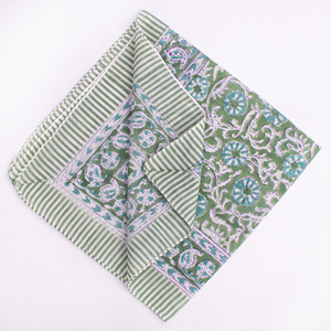 Vintage style handkerchief Cotton Bandana <b>Square</b> <b>Scarf</b> Multifunctional Casual Wear Spring Summer Eco Friendly Wrap - Product Image 5