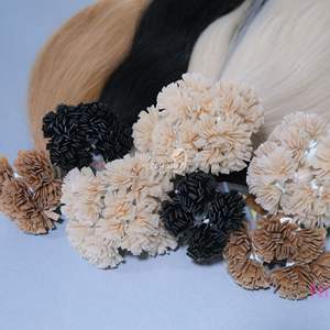 Haute Qualité 100% Remy Extensions De Cheveux Pointe Plate Kératine Italienne 100% Cheveux Vietnamiens Slaves Bruts Pointe Plate Extensions De Cheveux Crus - Product Image 6