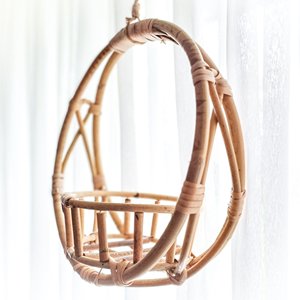 Wholesale rattan flower pots garden pot planter hanging <b>plant</b> holder <b>basket</b> decorative planters - Product Image 5