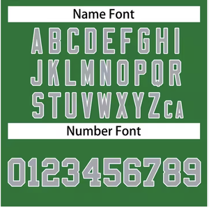 Camiseta de hockey personalizada, uniforme de equipo verde y blanco, nombre y número personalizados, ropa deportiva de sublimación para capitán - Product Image 5