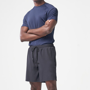 Men's Premium Compression Gym T-Shirt Slim Fit Sporty Dry Sports Wear Moisture Wicking Nylon <b>Polyester</b> Material Workout <b>Tshirts</b> - Product Image 5