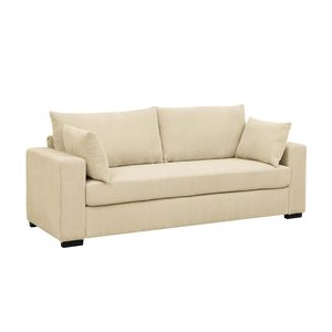 Divano da Soggiorno Coastal Haven, Design Confortevole in Velluto a Coste - Product Image 3