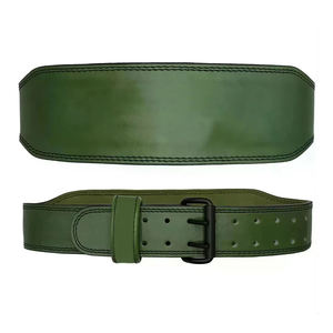 Ceintures de musculation de qualité supérieure, couleur unie, pour hommes et femmes, nouvelles arrivées, en cuir épaissi, ceinture de musculation unisexe - Product Image 6