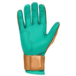 Gants de boxe professionnels en cuir grainé Kandari, personnalisés, en gros, avec lacets, confortables, protection des mains, évacuation de l'humidité - Product Image 3