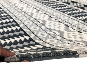 New Luxury Indian Traditional Design Woolen Rug Hand Knotted Carpet Living Room Modern Style Handmade Non-Slip Textured Stripes - Product Image 3