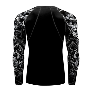 Camiseta Deportiva de Compresión Elástica de Manga Larga para Hombre, Fabricante Profesional - Product Image 6