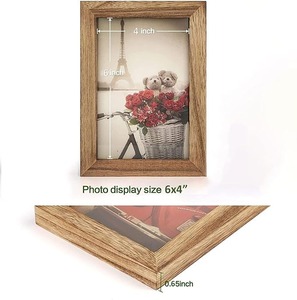 กรอบรูปไม้เนื้อแข็งขัดเงาทำมือ ดีไซน์หรูหรา พรีเมียม สำหรับตกแต่งบ้าน - Product Image 6